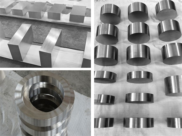 Case demonstration of titanium forgings